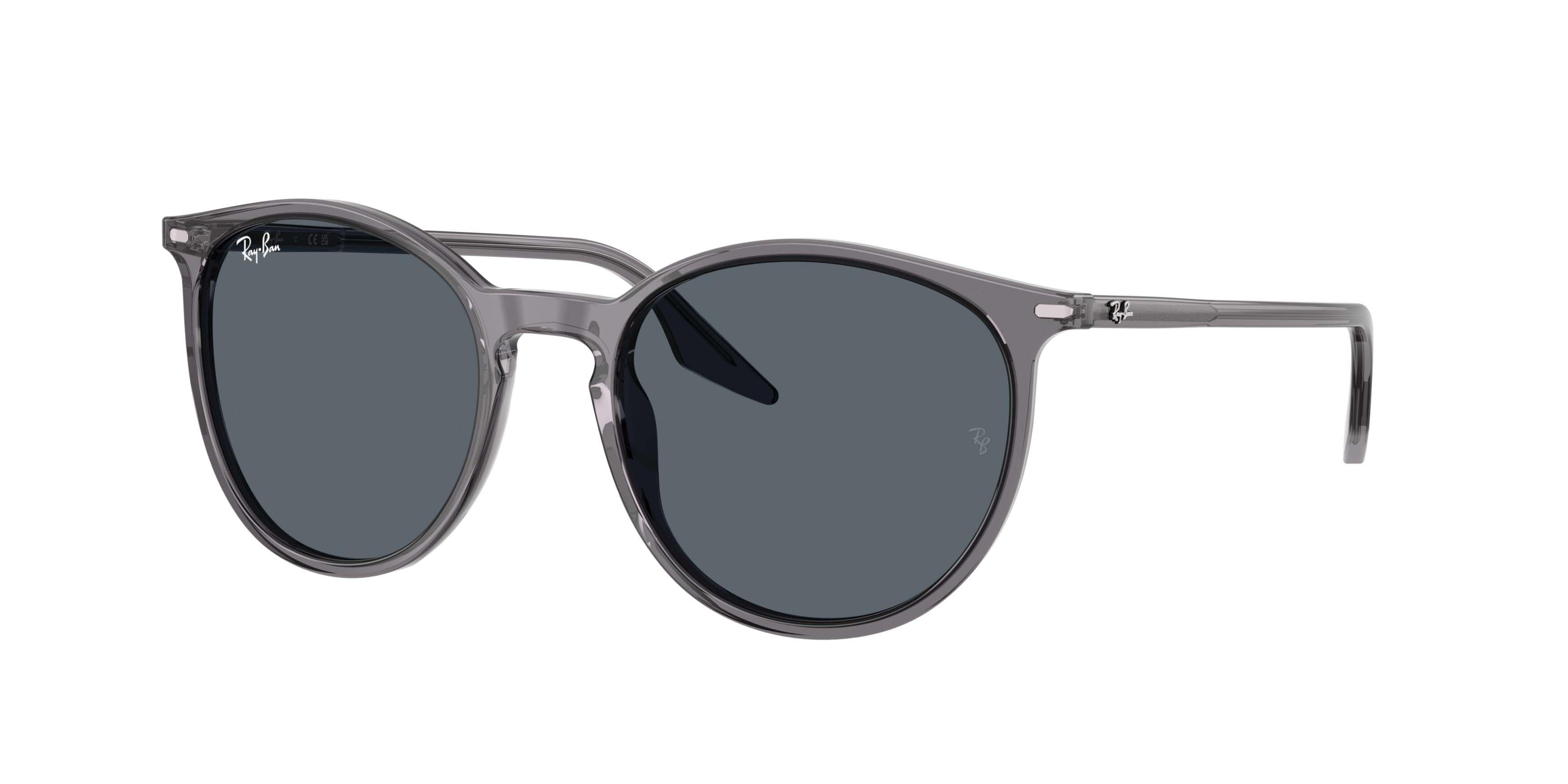 Ray-Ban RB2204 Blue Sunglasses - Transparent Grey - GREY/BLUE